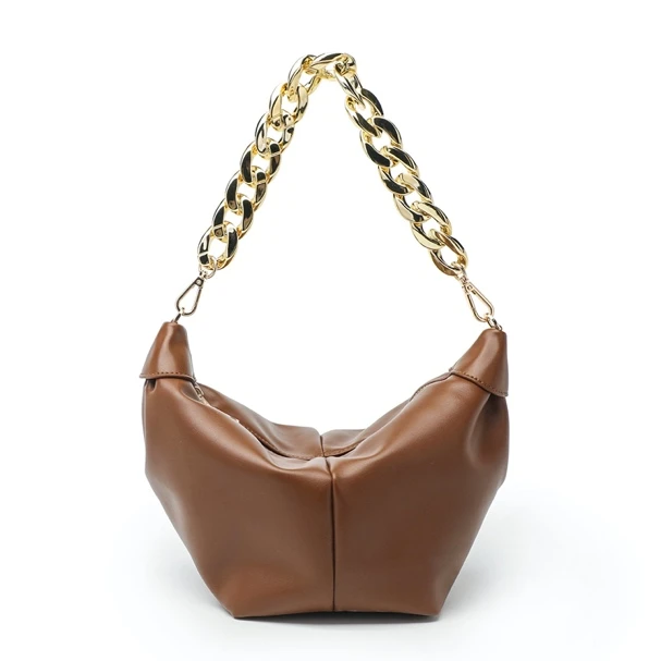 Soft Vegan PU Leather Shoulder Bag For Women