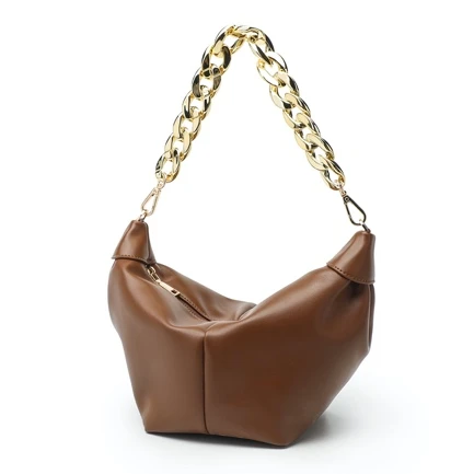 Soft Vegan PU Leather Shoulder Bag For Women