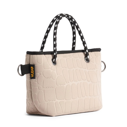 Customize Logo Crocodile Pattern Neoprene Mini Tote