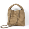 HandmadeNeoprene Woven Tote Bag With Clutch Purse (S size)