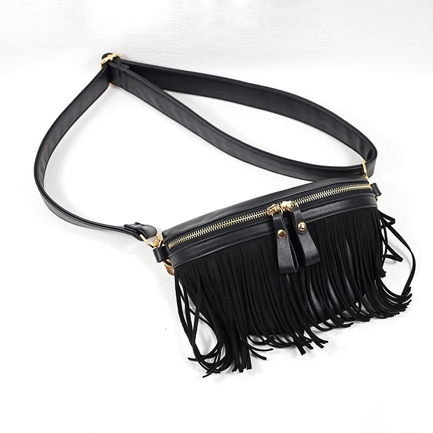 Fashion Fringe Tassel Crossbody Fanny Pack Bum Waist Bag