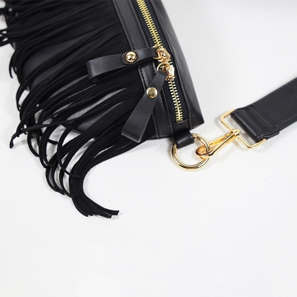 Fashion Fringe Tassel Crossbody Fanny Pack Bum Waist Bag