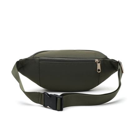 Men Women Waterproof Nylon Outdoor Crossbody Fanny Pack Bum Waist Bag